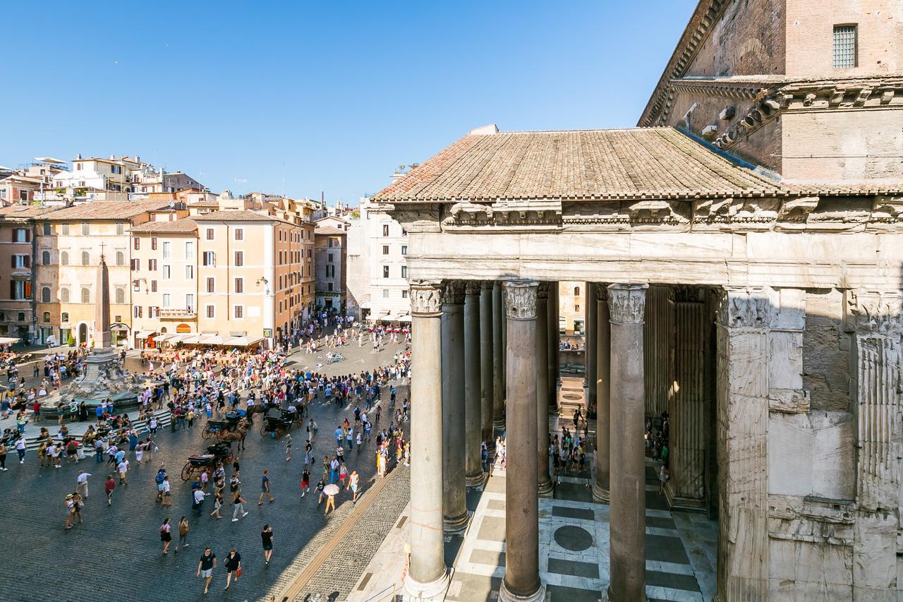 Willa Luxurious Loft Facing The Pantheon Rzym Zewnętrze zdjęcie