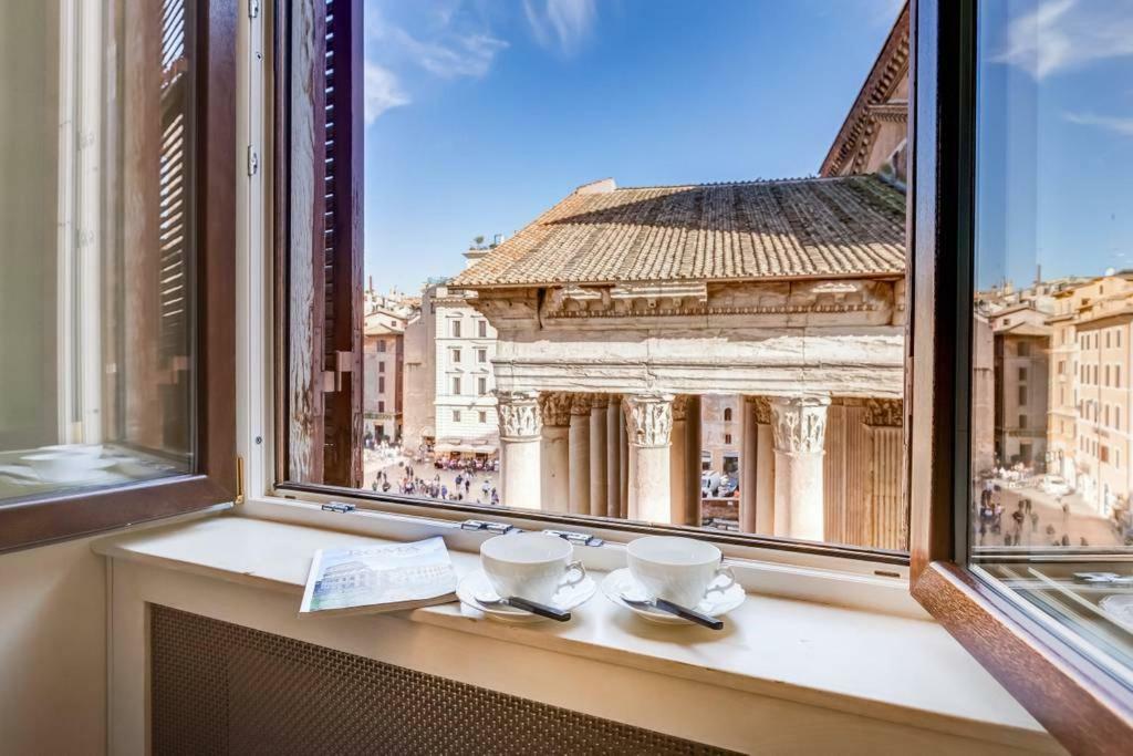 Willa Luxurious Loft Facing The Pantheon Rzym Zewnętrze zdjęcie